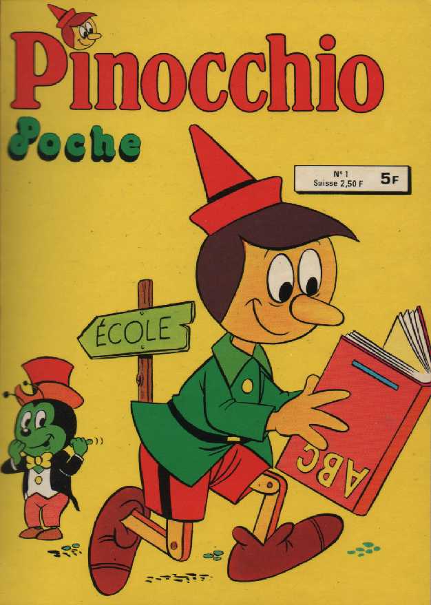 Une Couverture de la Série Pinocchio Poche